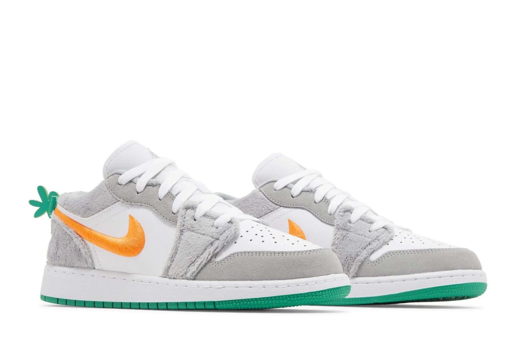 Air Jordan 1 Low GS Rabbit Cinza
