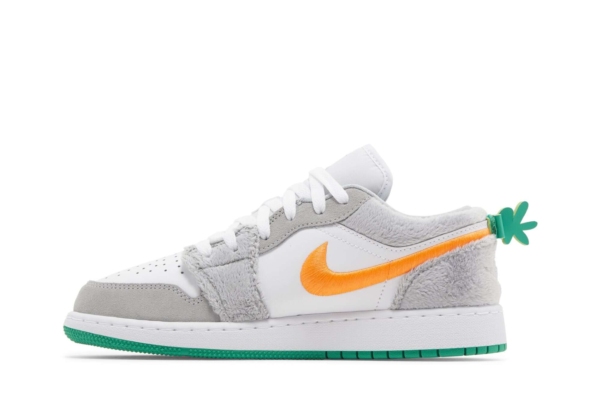 Air Jordan 1 Low GS Rabbit Cinza