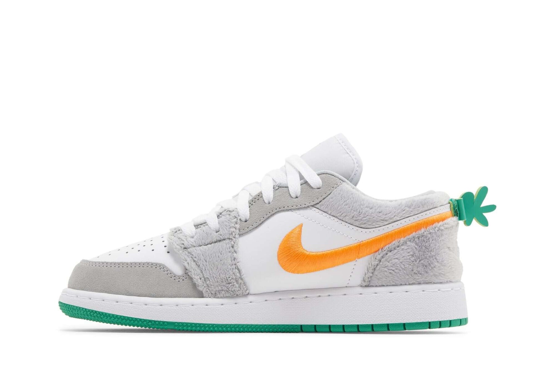 Air Jordan 1 Low GS Rabbit Cinza