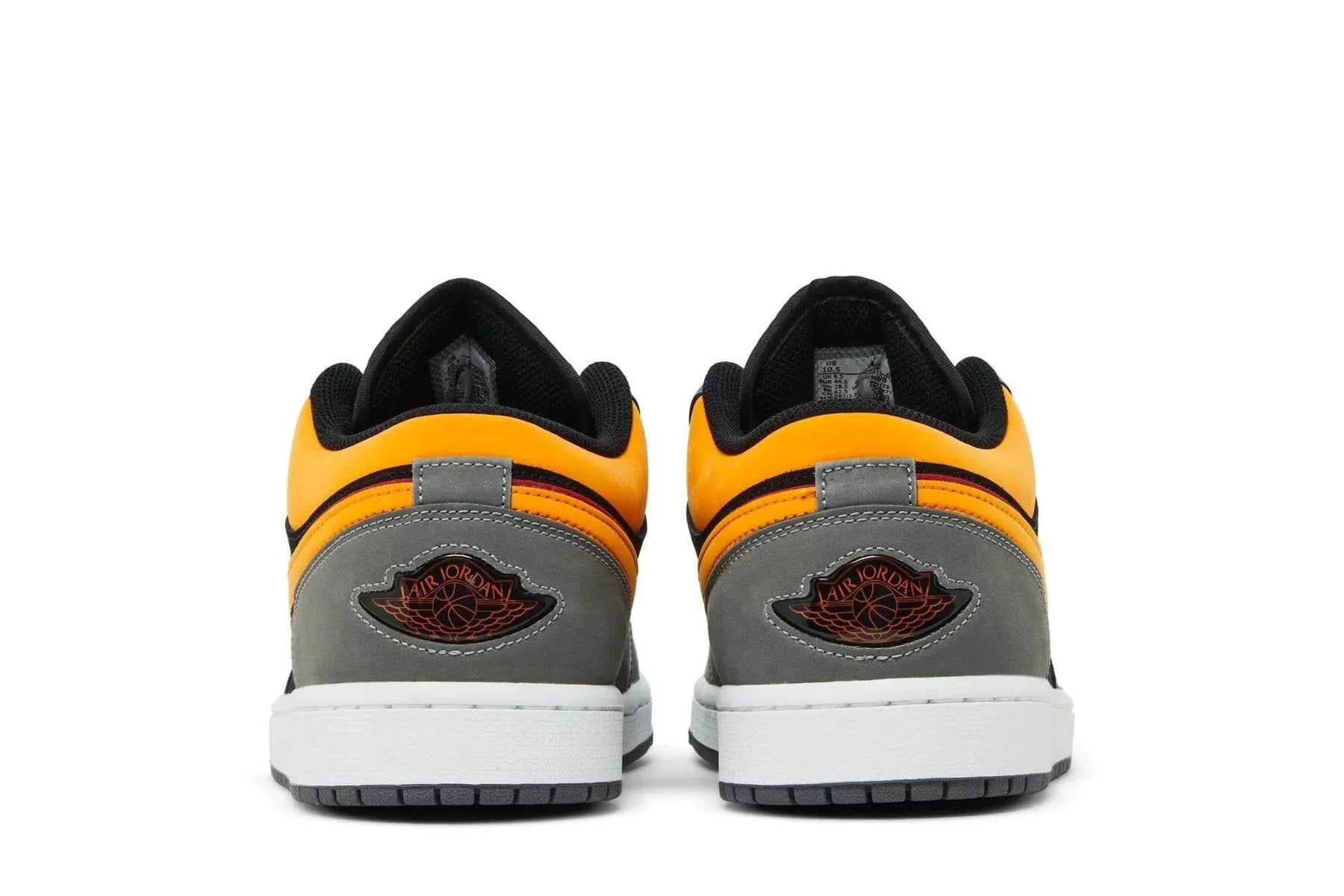 Air Jordan 1 Low SE Vivid Orange Cinza