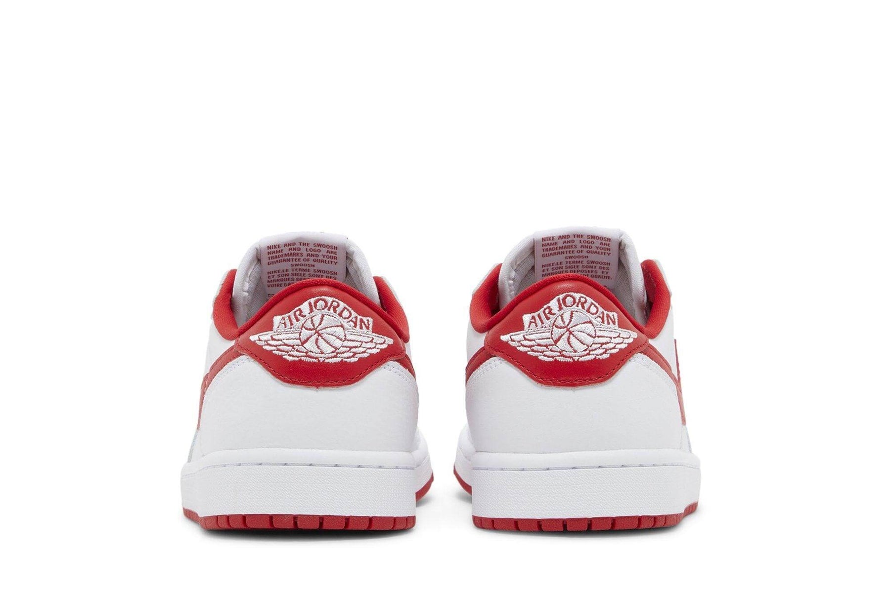 Jordan 1 Retro Low OG University Red Branco