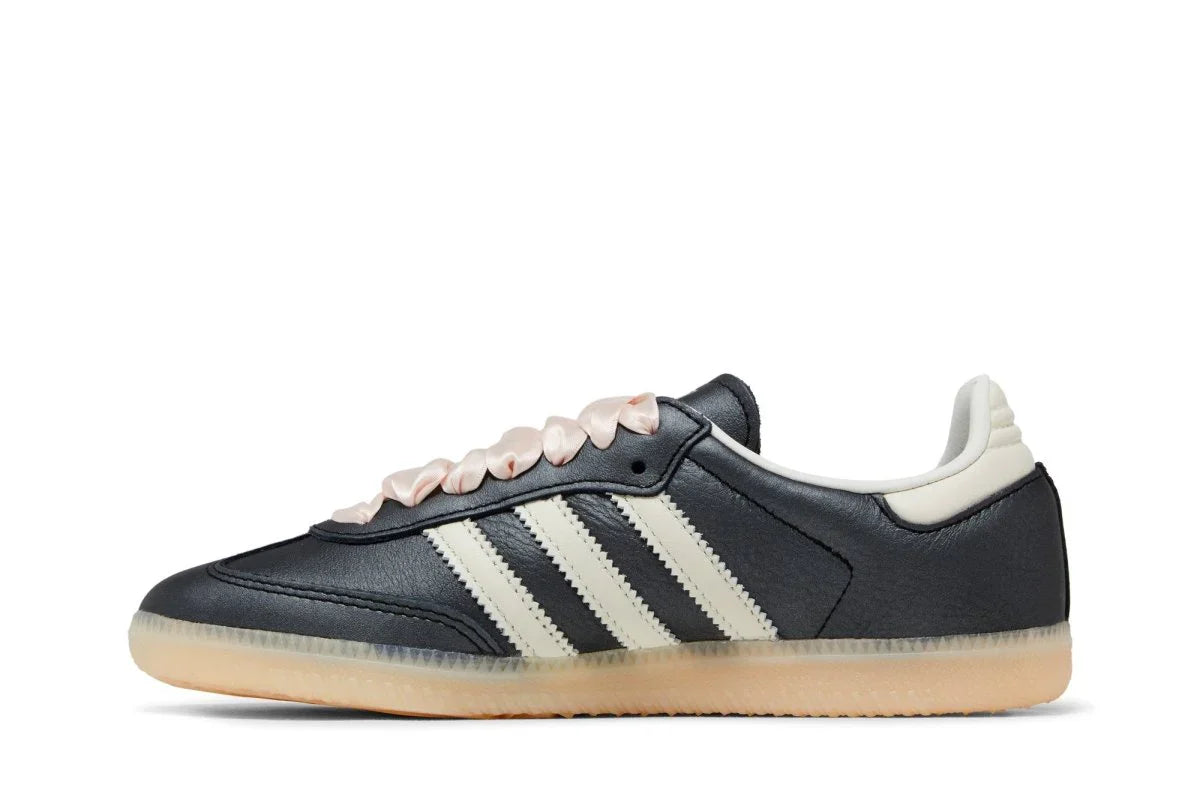 Adidas Samba OG Black Ribbon Laces Preto