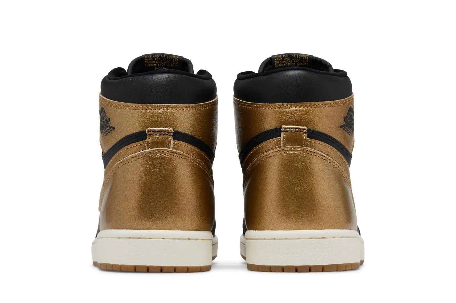 Air Jordan 1 High Og Black Metallic Gold Preto