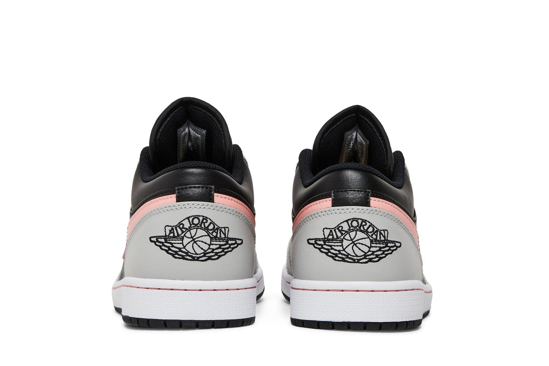 Air Jordan 1 Low Black Grey Pink Cinza