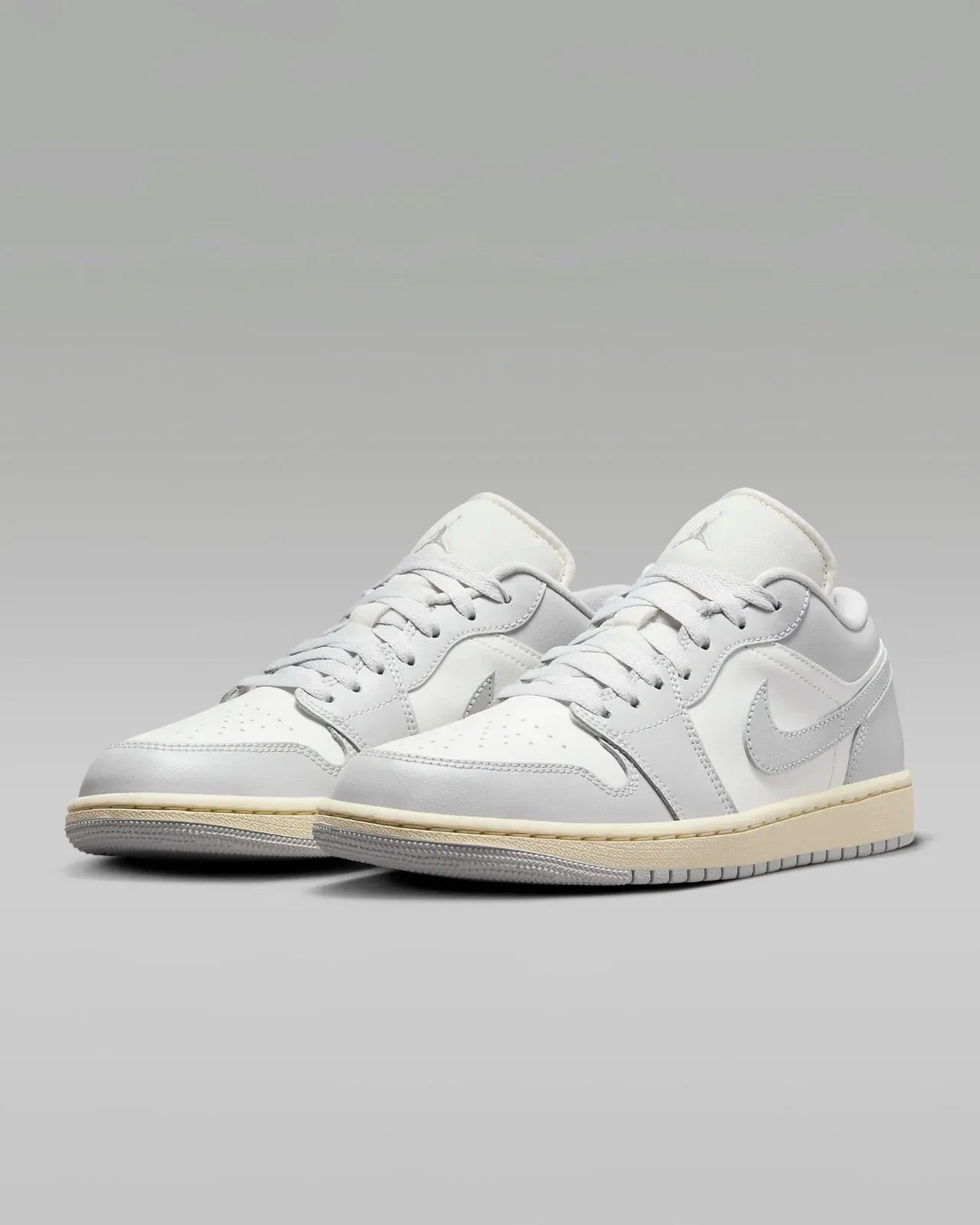 Air Jordan 1 Low Neutral Grey Coconut Milk Cinza