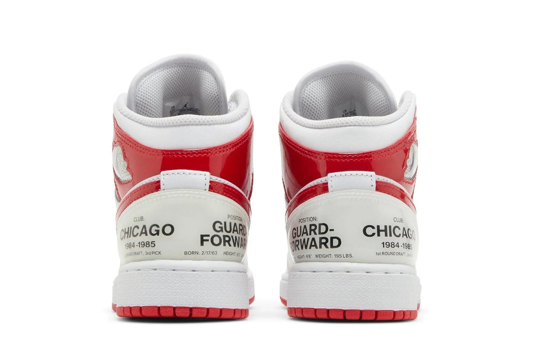 Air Jordan 1 Mid Rookie Season Branco/Vermelho