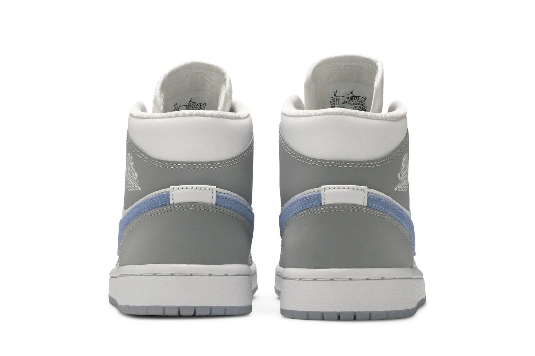 Air Jordan 1 Mid Wolf Grey Cinza