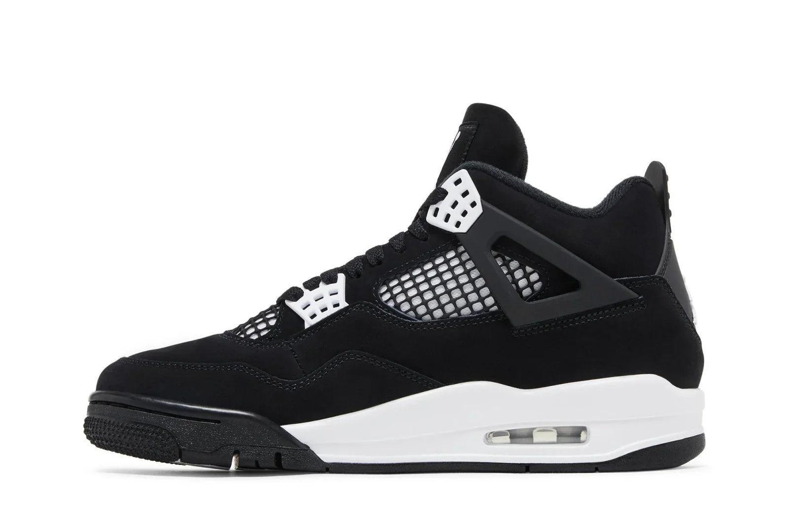 Air Jordan 4 Retro White Thunder Preto