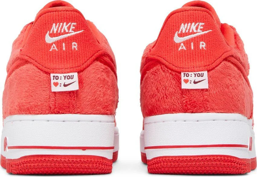 Nike Air Force 1 Low Fire Red White Vermelho