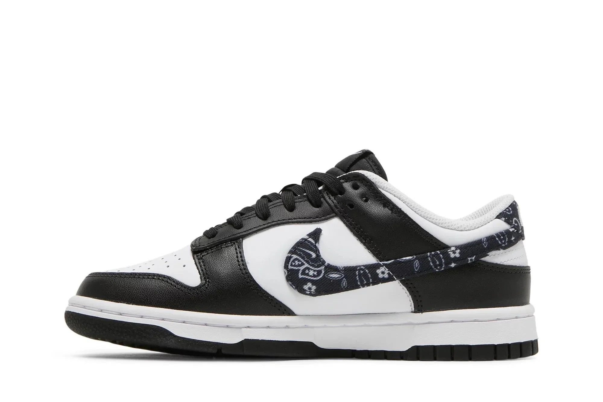 Nike Dunk Low Black Paisley Preto