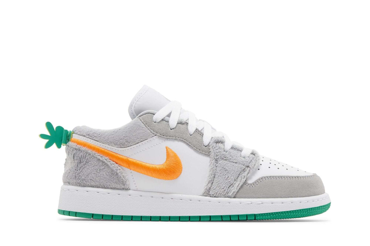 Air Jordan 1 Low GS Rabbit Cinza