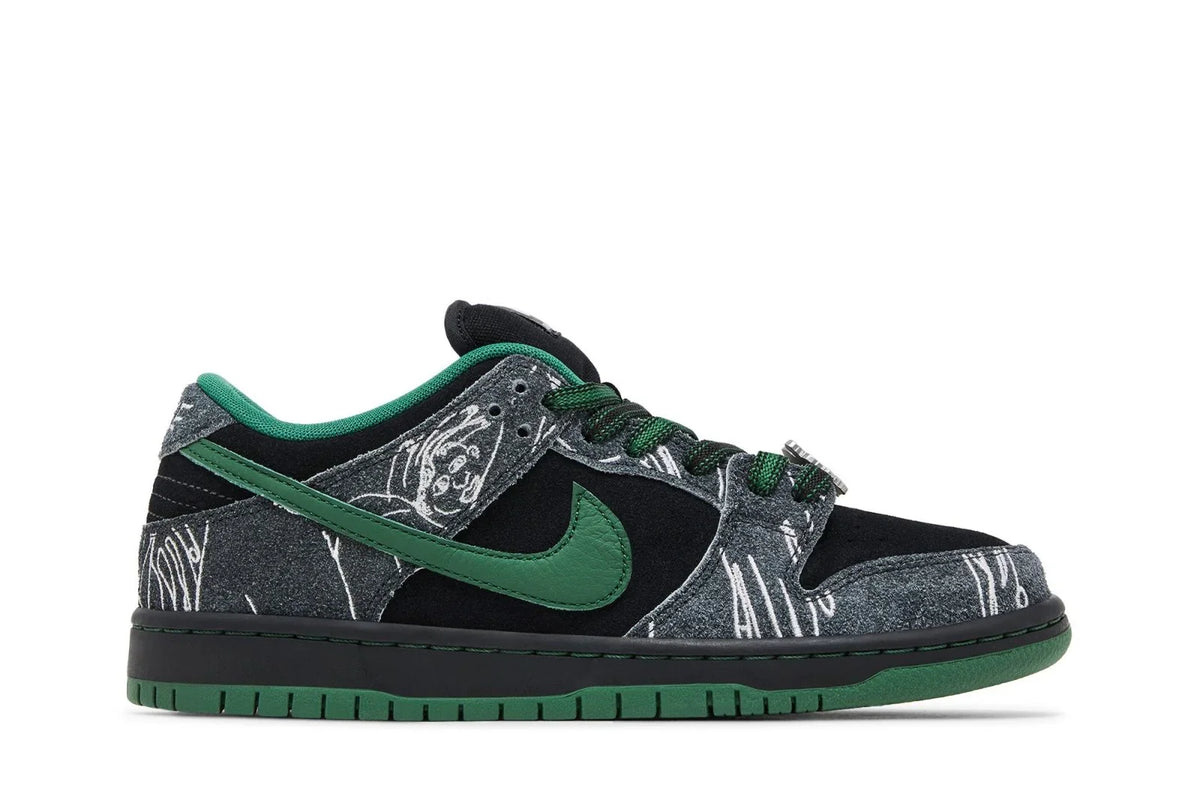 Nike Sb Dunk Low x THERE Skateboarding Ultra Humanized Preto