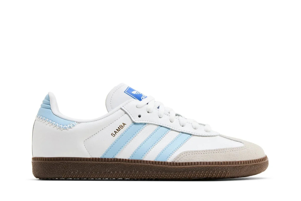 Adidas Samba OG Cloud White Clear Sky Branco