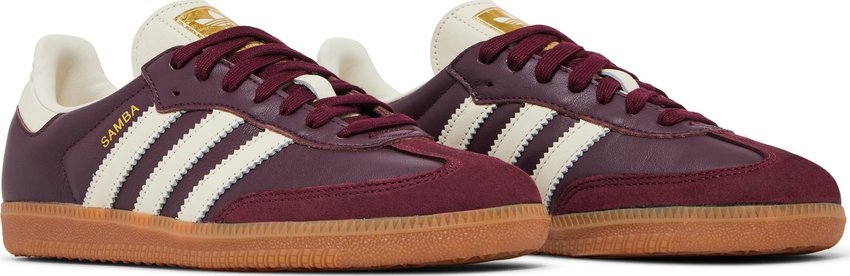 Adidas Samba Og Maroon Cream White Vinho