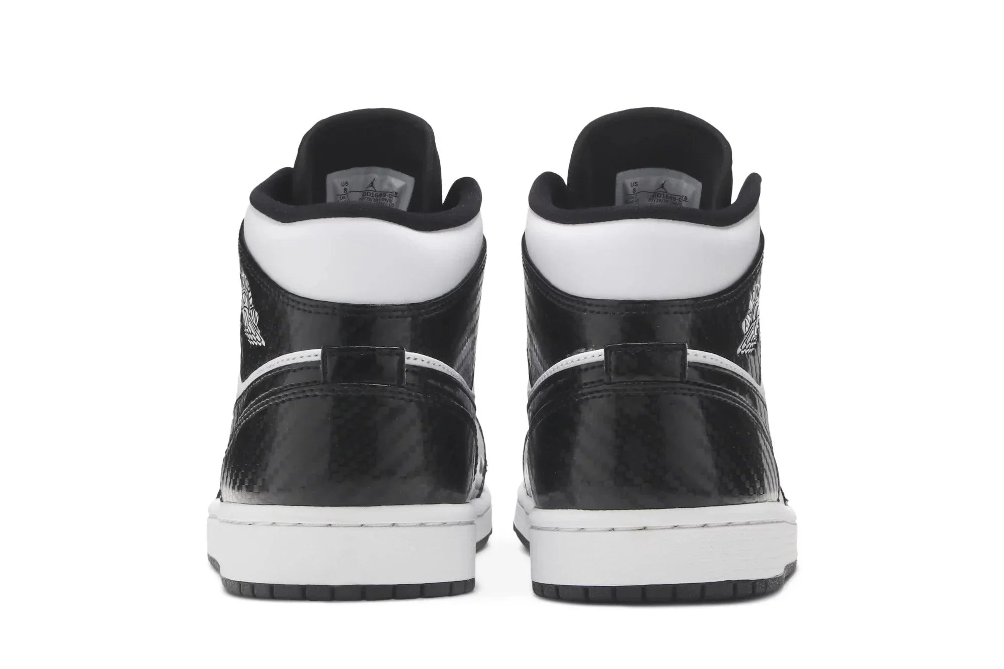 Air Jordan 1 Mid Carbon Fiber Preto
