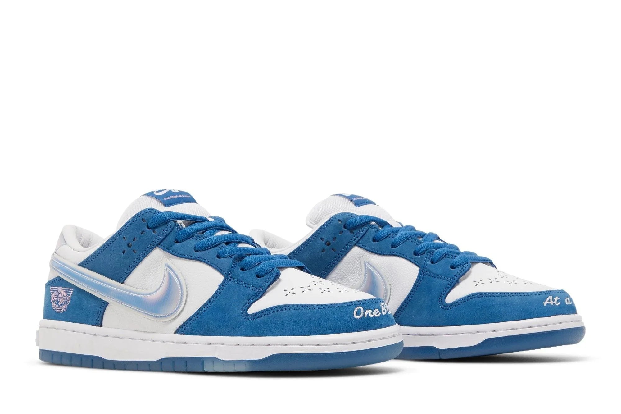 Born Raised x Nike SB Dunk Low One Block At A Time Azul