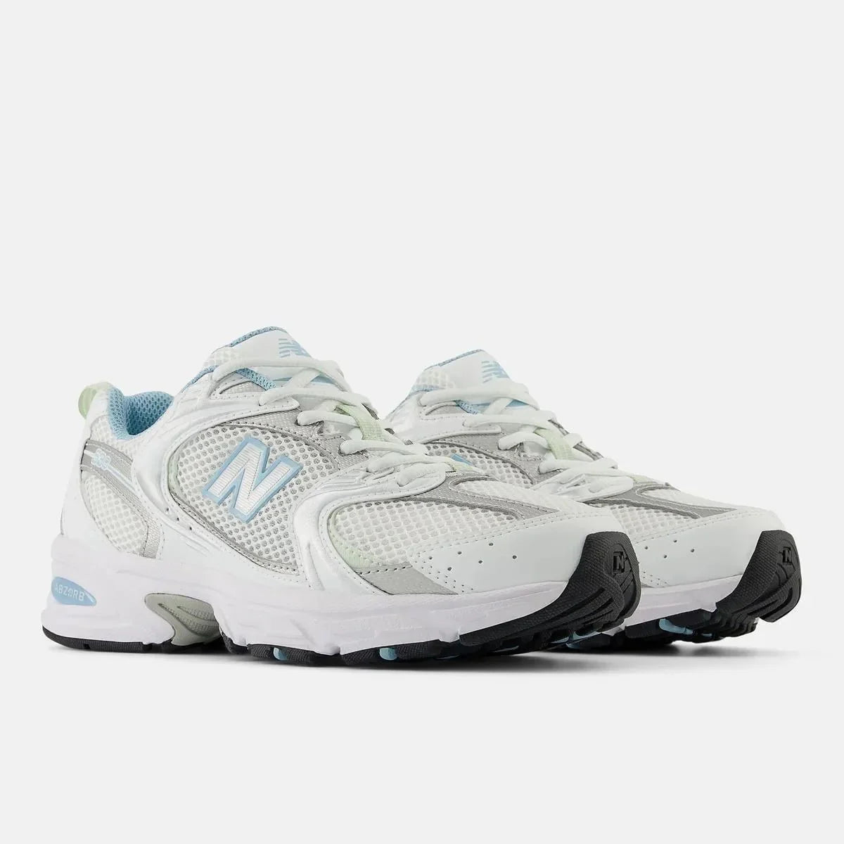 New Balance 530 White Chrome Blue Branco
