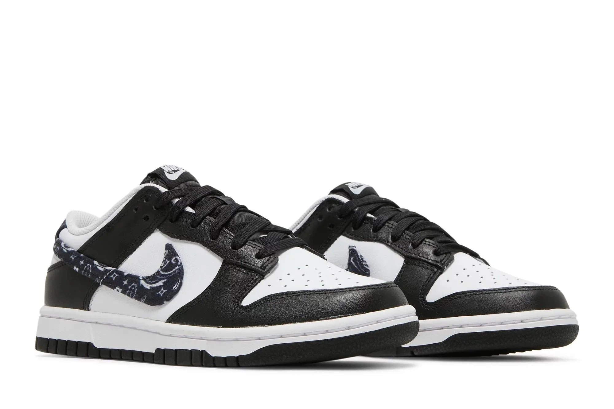 Nike Dunk Low Black Paisley Preto