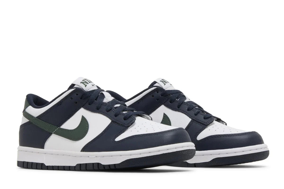 Nike Dunk Low Obsidian Vintage Green Azul Marinho